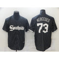Chicago White Sox #73 Yermin Mercedes City Edition Black BFRAILEY Game 2021 Jerseys
