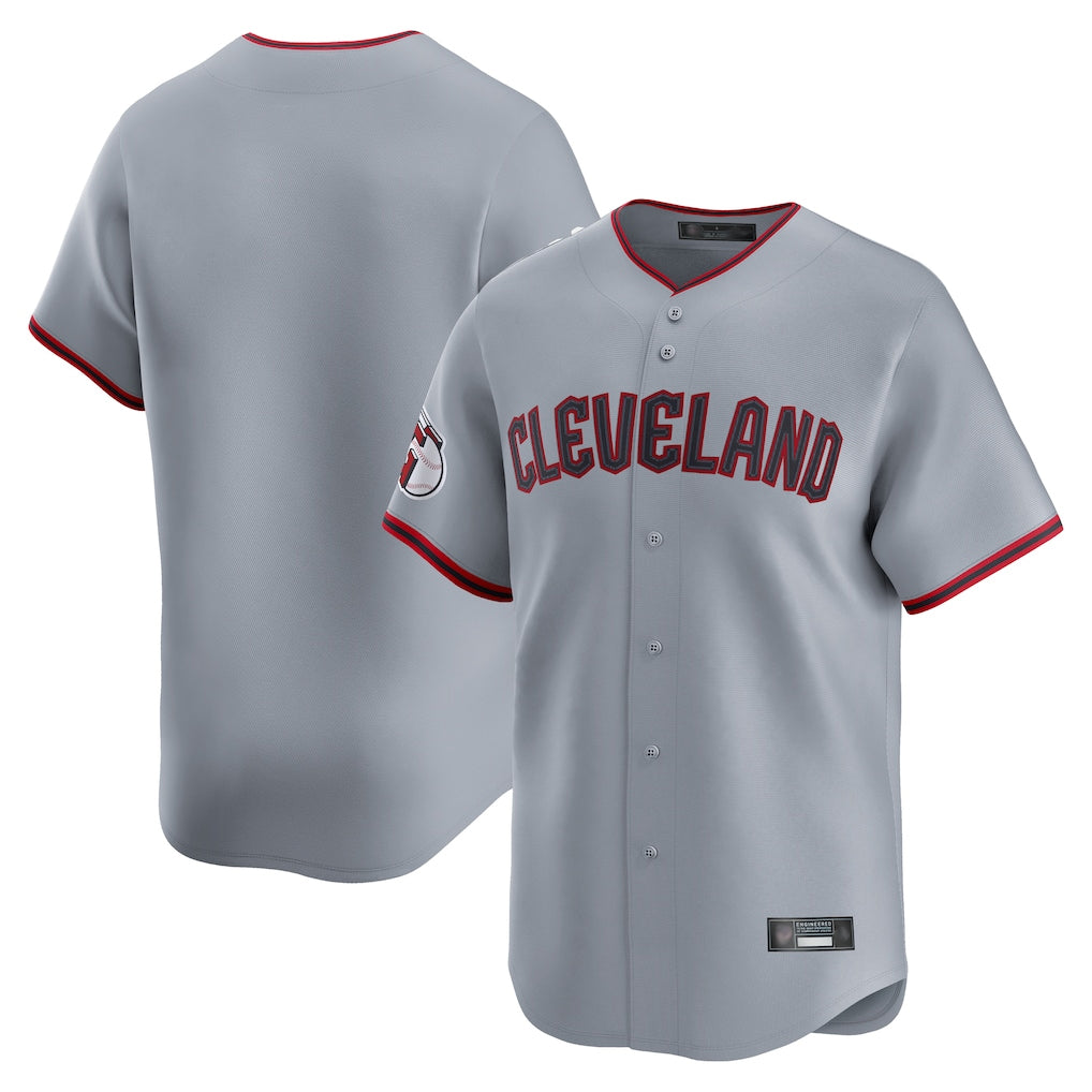 Cleveland Guardians Blank Player Gray BFRAILEY Road Limited Home Game Stitched Jerseys