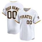 Custom Pittsburgh Pirates White BFRAILEY Home Limited Jersey