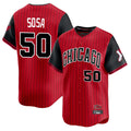 Chicago White Sox #50 Lenyn Sosa Player Red BFRAILEY City Connect Limited Home Stitched Jerseys