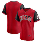 Chicago White Sox Red-Black BFRAILEY 2025 City Connect Elite Jersey