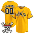 Custom San Francisco Giants x One Piece Gold BFRAILEY Vapor Premier Limited Jersey - Stitched