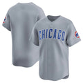 Chicago Cubs Gray BFRAILEY Road Limited Home Game Blank Player Stitched Jerseys