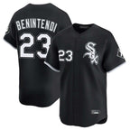 Chicago White Sox #23 Andrew Benintendi Player Black BFRAILEY Limited Home Stitched Jerseys