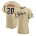 Arizona Diamondbacks #28 Nolan Arenado Player Tan BFRAILEY City Connect Limited Elite Home Game Stitched Jerseys