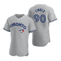 Toronto Blue Jays #90 Adam Cimber Gray BFRAILEY Road Flex Base Player Jersey
