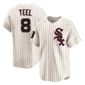 Chicago White Sox #8 Kyle Teel Player Cream BFRAILEY Cooperstown Collection Limited Home Stitched Jerseys