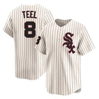 Chicago White Sox #8 Kyle Teel Player Cream BFRAILEY Cooperstown Collection Limited Home Stitched Jerseys