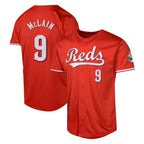Cincinnati Reds #9 Matt McLain Player Red BFRAILEY 2026 City Connect Limited Home Stitched Jerseys