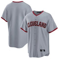 Cleveland Guardians Blank Player Gray BFRAILEY Home Game Stitched Jerseys