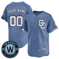 Custom Washington Nationals ACTIVE PLAYER Blue BFRAILEY 2025 City Connect Limited Stitched Jersey