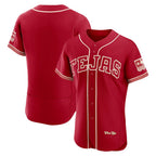 Texas Rangers Red BFRAILEY 2026 City Connect Authentic Jersey
