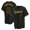 Baltimore Orioles #6 Ryan Mountcastle Player Black BFRAILEY Snake Skin City Home Game Stitched Jerseys