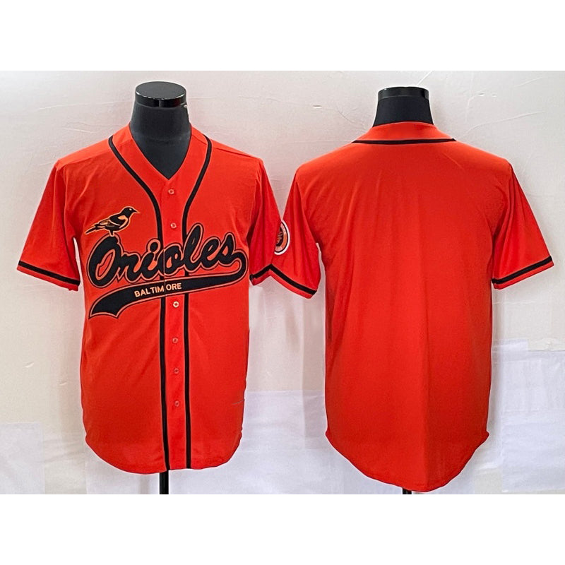 Baltimore Orioles Orange BFRAILEY Cool Base Stitched Jersey