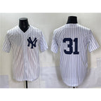New York Yankees #31 Ichiro Suzuki White BFRAILEY Cool Base Limited Stitched Jersey