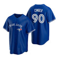 Toronto Blue Jays #90 Adam Cimber Royal BFRAILEY Alternate Cool Base Jersey