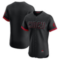 Cincinnati Reds Black BFRAILEY City Connect Elite Jersey