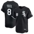 Chicago White Sox #8 Kyle Teel Player Black BFRAILEY Limited Home Stitched Jerseys