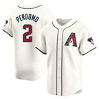 Arizona Diamondbacks #2 Geraldo Perdomo Player Cream BFRAILEY Limited Home Game Stitched Jerseys