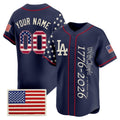 Custom Los Angeles Angels  America 250 Edition Vapor Premier Limited Navy BFRAILEY Stitched Jerseys