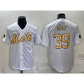 New York Mets #39 Edwin Diaz White BFRAILEY 2022 All Star Stitched Cool Base Jersey