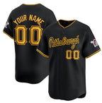 Custom Pittsburgh Pirates Active Player Black BFRAILEY Alternate Limited Stitched Jersey