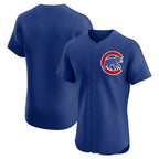Chicago Cubs Royal BFRAILEY Limited Elite Home Game Blank Player Stitched Jerseys