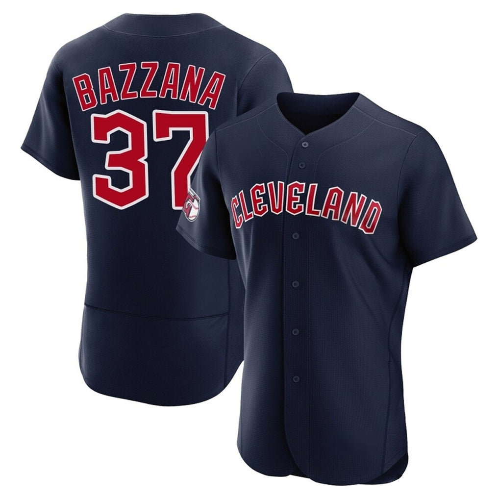 Cleveland Guardians #37 Travis Bazzana Player Navy BFRAILEY Limited Elite Home Stitched Jerseys