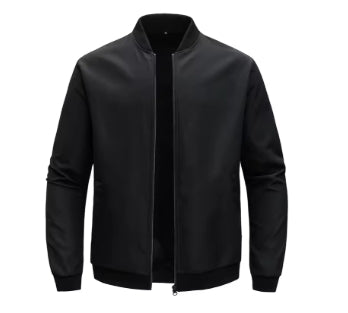 My Store Autumn Casual Solid Fashion Slim Bomber Jacket Men Overcoat New Arrival Baseball Jackets Men's Jacket