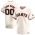 Custom San Francisco Giants Active Player Cream BFRAILEY Home Limited Stitched Jersey