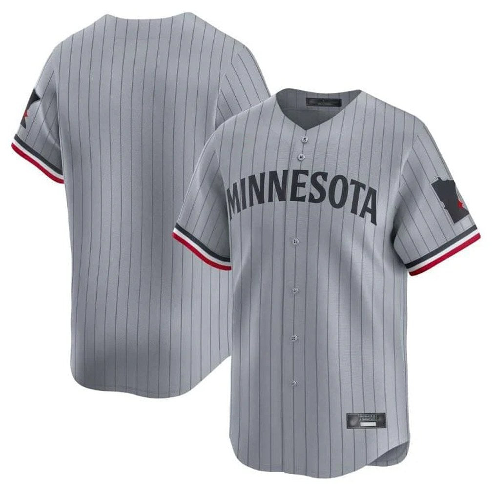 Minnesota Twins Blank Player Gray BFRAILEYHome Limited Stitched Jerseys