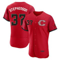 Cincinnati Reds #37 Tyler Stephenson Player Red BFRAILEY 2026 City Connect Limited Elite Home Stitched Jerseys