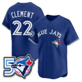 Toronto Blue Jays #22 Vladimir Guerrero Jr. Royal BFRAILEY 50th Anniversary Alternate Limited Jersey