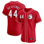 Cincinnati Reds #44 Elly De La Cruz Player Red BFRAILEY Limited Elite Home Game Stitched Jerseys