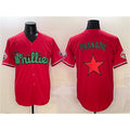 Philadelphia Phillies Red BFRAILEY Phanatic Limited Stitched Jersey