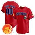 Custom Cincinnati Reds x Dragon Ball Red BFRAILEY Vapor Premier Limited Jersey - All Stitched