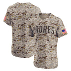 San Diego Padres Camo BFRAILEY Alternate Vapor Premier Elite Patch Jersey