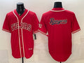 Texas Rangers Team Big Logo Red BFRAILEY 2026 City Connect Stadium Stitched Jersey