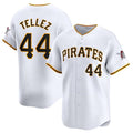 Pittsburgh Pirates #44 Rowdy Tellez White BFRAILEY Home Limited Stitched Jersey
