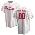 Custom Philadelphia Phillies White BFRAILEY Home Replica Jersey