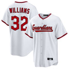 Cleveland Guardians #32 Gavin Williams Player White BFRAILEY Game Home Stitched Jerseys