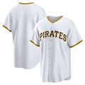 Pittsburgh Pirates White BFRAILEY Home Replica Team Jersey