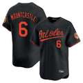 Baltimore Orioles #6 Ryan Mountcastle Player Black BFRAILEY Limited Home Game Stitched Jerseys