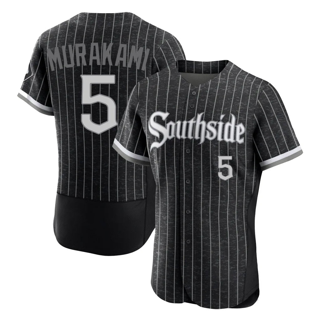 Chicago White Sox #5 Munetaka Murakami Player Black BFRAILEY City Connect Limited Elite Home Stitched Jerseys