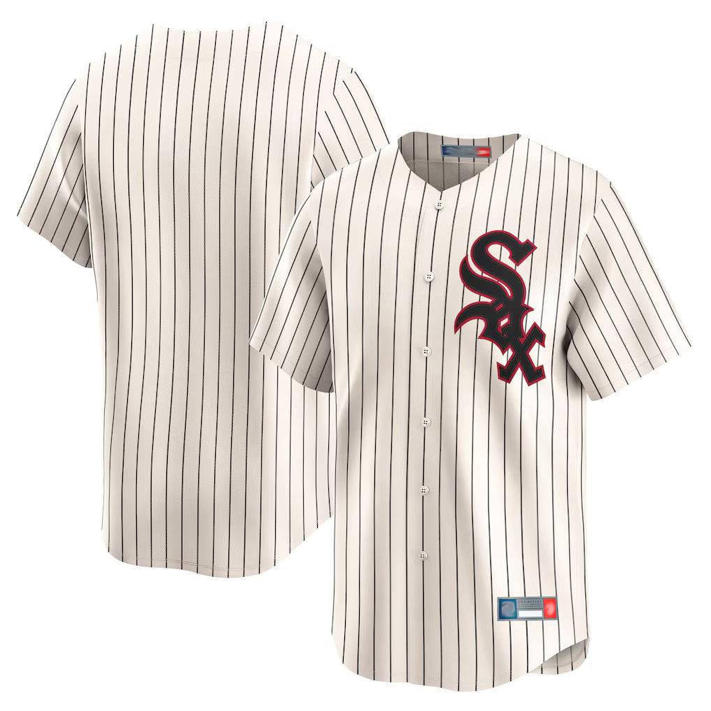Chicago White Sox Blank Player Cream BFRAILEY Cooperstown Collection Limited Home Stitched Jerseys