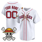 Custom Boston Red Sox x One Piece White BFRAILEY Vapor Premier Limited Jersey - Stitched