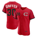 Cincinnati Reds #30 Ken Griffey Player Red BFRAILEY 2026 City Connect Limited Elite Home Stitched Jerseys