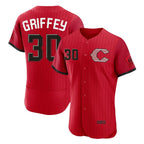 Cincinnati Reds #30 Ken Griffey Player Red BFRAILEY 2026 City Connect Limited Elite Home Stitched Jerseys