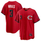 Cincinnati Reds #3 Ke'Bryan Hayes Player Red BFRAILEY 2026 City Connect Home Game Stitched Jerseys
