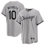 Chicago White Sox #10 Chase Meidroth BFRAILEY Player Gray Home Game Stitched Jerseys